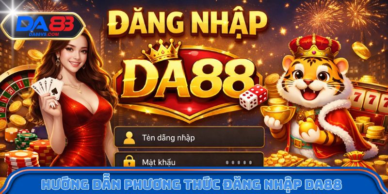 Hướng dẫn phương thức đăng nhập Da88 an toàn, tiện lợi